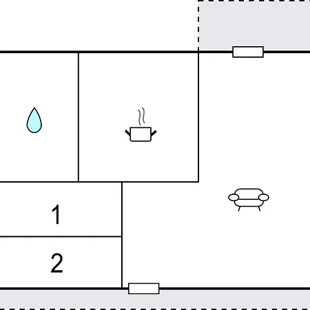 2 Bedroom Lovely In * Longvilliers (Pas-de-Calais)