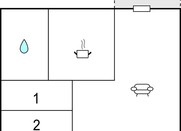 بيت للعطل 2 Bedroom Lovely In